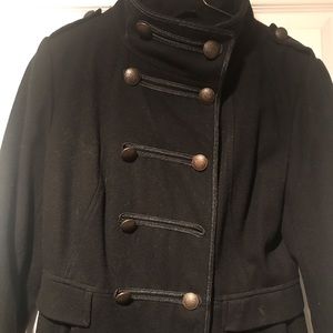 Fall militant style Peacoat